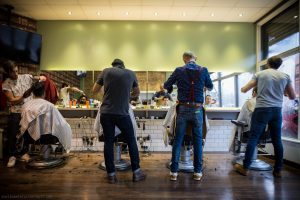 busy barbershop chairs